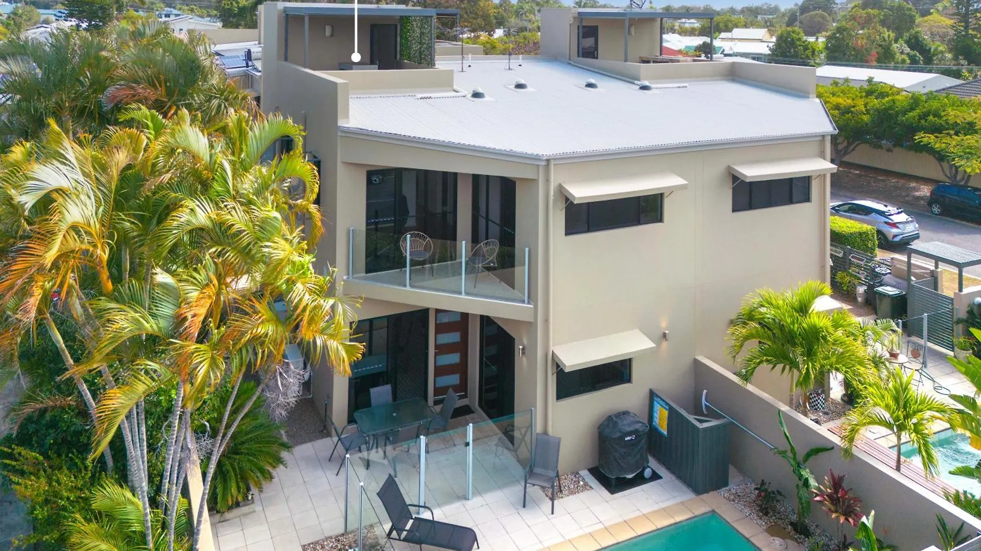Apartmán 'Bay View' With Pool And Rooftop Entertaining Area Hervey Bay Austrálie